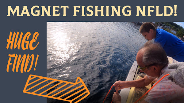 Magnet Fishing Newfoundland (YOU WON'T BELIEVE WHAT WE FIND!) - Newfoundland, Canada
